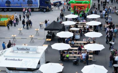 Drohnenaufname vom Sommerfestgelände 1