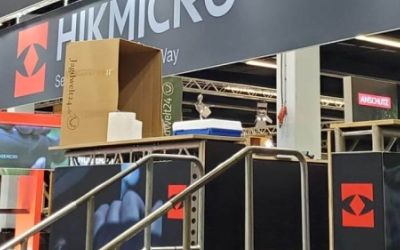 Messestand Hikmicro