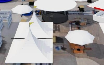 Echterhoff Firmen-Event Visualisierung zur Planung am Computer